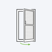 Door hinged frame by Neher icon