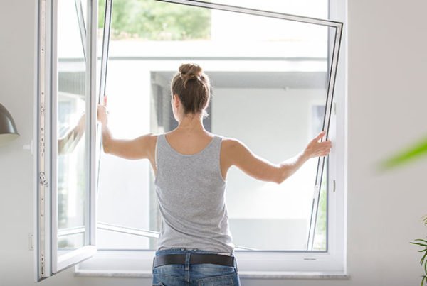 Fliegengitter für Fenster: Dreh- und Pendelfenster