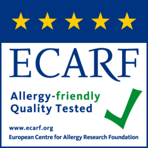 ECARF Siegel für Allergikerfreundlich