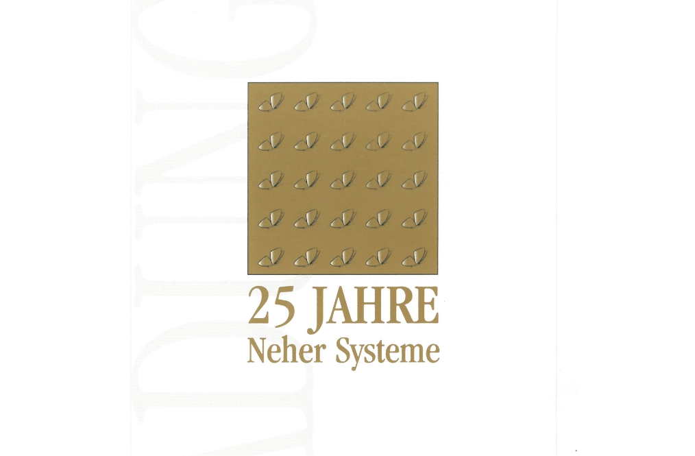 NEHER 25 years - Anniversary logo 1998
