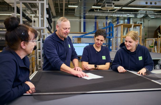 Arbeiten bei NEHER: Team in der Werkstatt