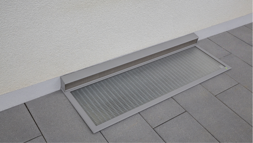 Neher wasserabweisende Lichtschachtabdeckung RESi.