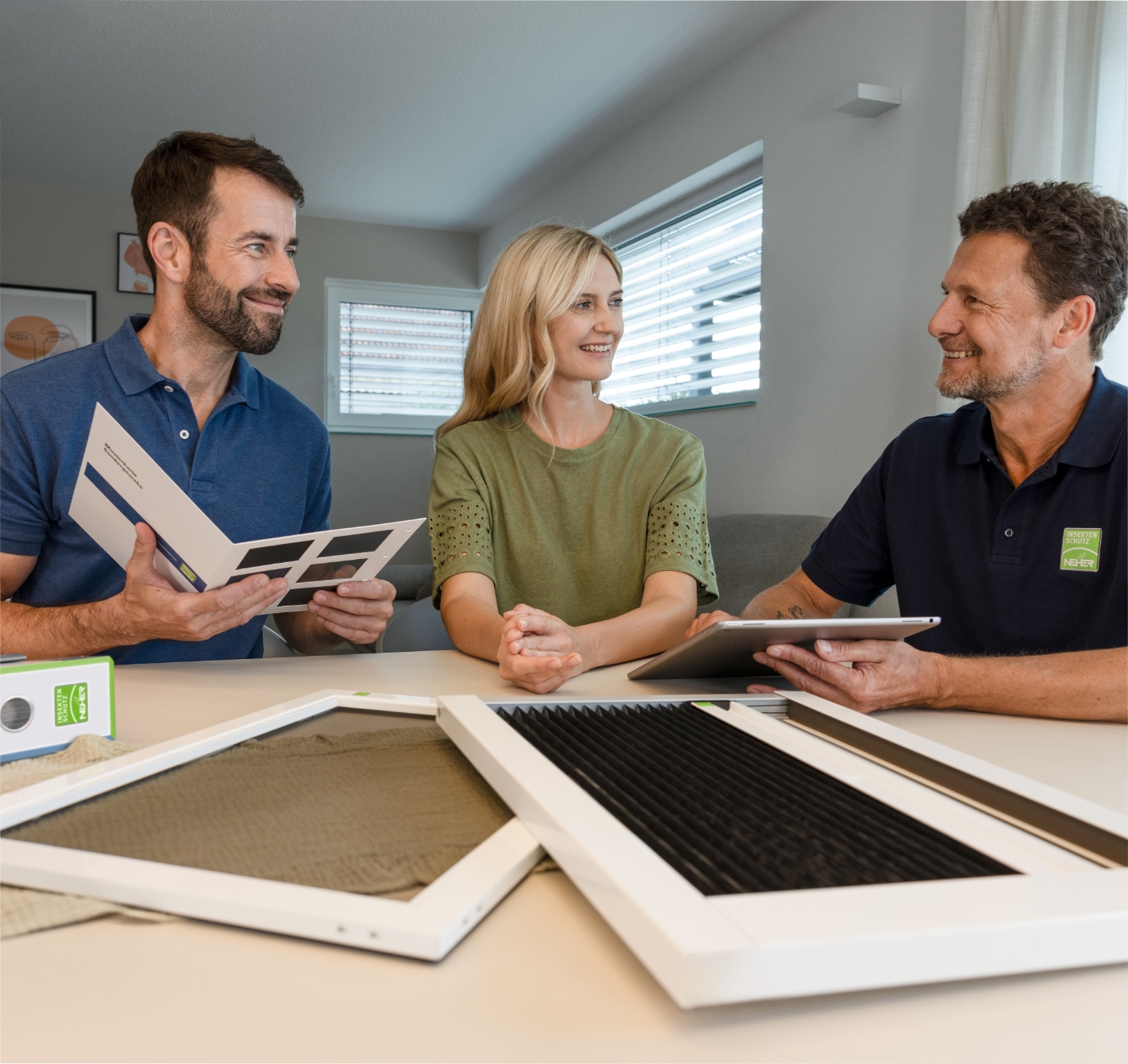 Beratung zu Insektenschutz durch Fachhändler