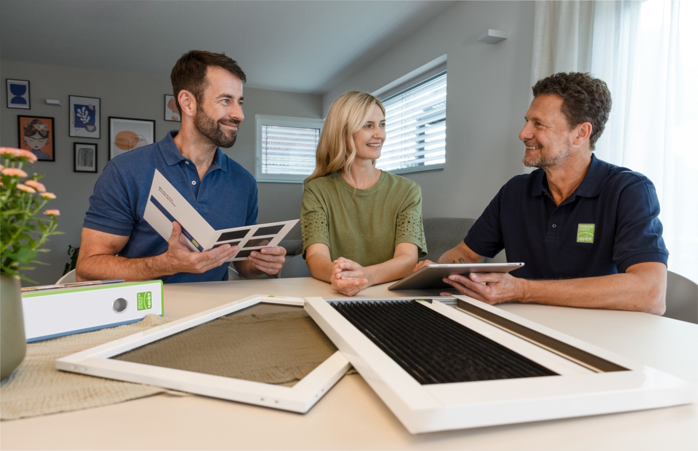 Beratung zu Insektenschutz durch Fachhändler